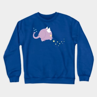 Flying elephant Crewneck Sweatshirt